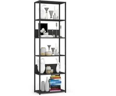 AKORD Pramoninis lentyna Juoda/juoda 60x32x192