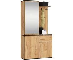 AKORD Įėjimo rinkinys Entro Dąb Craft 95x35x183