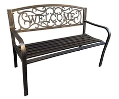 AKORD Sėdėjimo suoliukas sodo Iris Brown 127x62x86