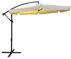 AKORD Garden Parasol Cynia rusvai gelsvas 245x245x245