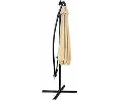 AKORD Garden Parasol Milin rusvai gelsvas 245x245x245