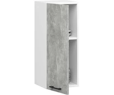 AKORD Spinta Oliwia Balta/betonas 30x30x72