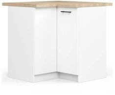 AKORD Virtuvės spinta Oliwia balta 90x46x85