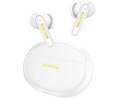 Buxton BTW 7200 Baltas Tuya - į ausis įkišamos belaidės ausinės with įkrovimo dėklas, baltas