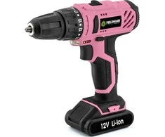 FDV 10202-A Gręžtuvas 12V róż. FIELDMANN
