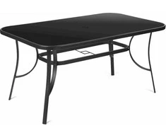 Fieldmann Sodo stalas su juodu stiklu FDZN5030
