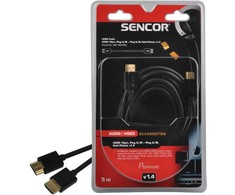 SAV 166-050 HDMI M-M 5m v1.4 P SENCOR