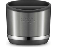 Sage the Knock Box™ 10 kavos tirščių šalinimo dėžutė - juodas/sidabrinis