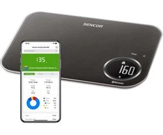 Virtuvinės svarstyklės SKS 7178BK Smart Kitchen Scale SENCOR