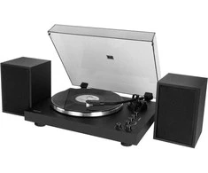 „Gramofonas Sencor STT 650SBA“ vinilo plokštelių grotuvas su „Bluetooth“ funkcija ir 2 garsiakalbiais (2x15W)