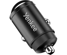 Yenkee Automobilinis įkroviklis automobiliams 01, maitinimo šaltinis 30 W, 2 x USB-C