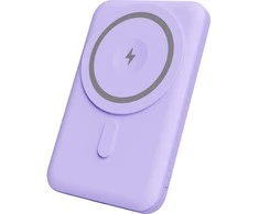 Belaid. įkrov. nešiojam. akumuliatorius su magnetu YENKEE 5000mAh/20W/USBC/15W violetinis