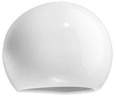Sollux Lighting Lakuotas sieninis šviestuvas GLOBE baltas blizgesys