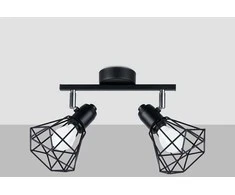 Sollux Lighting Lubinis šviestuvas ARTEMIS 2 juodas