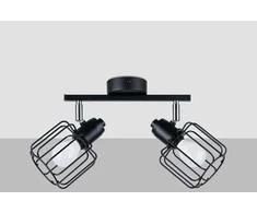Sollux Lighting Lubinis šviestuvas BELUCI 2 juodas