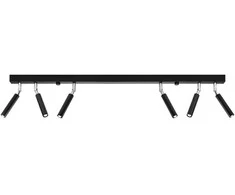 Sollux Lighting Lubinis šviestuvas EYETECH 6 juodas