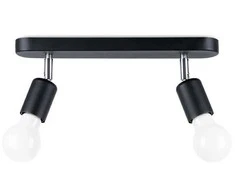 Sollux Lighting Lubinis šviestuvas FORNES 2 juodas