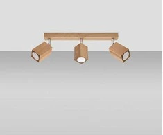 Sollux Lighting Lubinis šviestuvas KEKE 3 ąžuolas