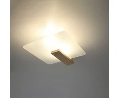 Sollux Lighting Lubinis šviestuvas LAPPO iš natūralaus medžio