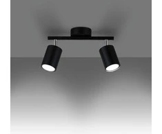 Sollux Lighting Lubinis šviestuvas LEMMI 2 juodas