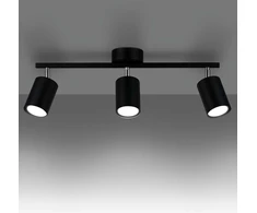 Sollux Lighting Lubinis šviestuvas LEMMI 3 juodas