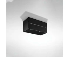 Sollux Lighting Lubinis šviestuvas LOBO 2 juodas