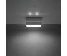 Sollux Lighting Lubinis šviestuvas LOBO 2 pilkas