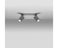 Sollux Lighting Lubinis šviestuvas MERIDA 2 pilkas