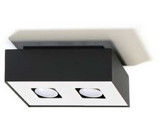 Sollux Lighting Lubinis šviestuvas MONO 2 juodas