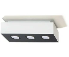 Sollux Lighting Lubinis šviestuvas MONO 3 baltas