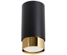 Sollux Lighting Lubinis šviestuvas NERO 12,5 juodas/auksinis