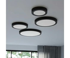 Sollux Lighting Lubinis šviestuvas ONYX 60 juodas LED 3000K