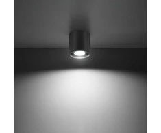 Sollux Lighting Lubinis šviestuvas ORBIS 1 antracito spalvos