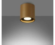 Sollux Lighting Lubinis šviestuvas ORBIS 1 auksinis