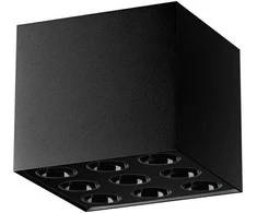 Sollux Lighting Lubinis šviestuvas OZZY juodas LED