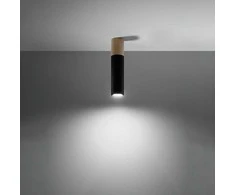 Sollux Lighting Lubinis šviestuvas PABLO juodas