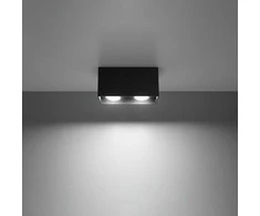 Sollux Lighting Lubinis šviestuvas QUAD juodas