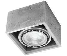 Sollux Lighting Lubinis šviestuvas QUATRO 1 betonas