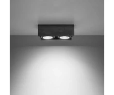 Sollux Lighting Lubinis šviestuvas QUATRO 2 concrete