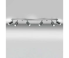 Sollux Lighting Lubinis šviestuvas RING 6L chromas