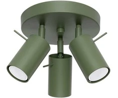 Sollux Lighting Lubinis šviestuvas RING 3P alyvuogių žalios spalvos