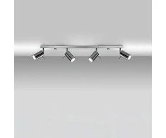 Sollux Lighting Lubinis šviestuvas RING 4L chromas