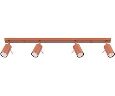 Sollux Lighting Lubinis šviestuvas RING 4L raudona ochra