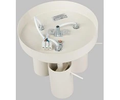Sollux Lighting Lubinis šviestuvas RING 3P beige