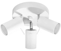 Sollux Lighting Lubinis šviestuvas RING 3P baltas