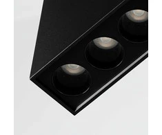 Sollux Lighting Lubinis šviestuvas SOLE juodas LED