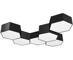 Sollux Lighting Lubinis šviestuvas SUNDE 11 juodas
