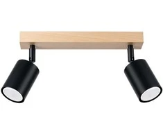 Sollux Lighting Lubinis šviestuvas VERDO 2 juodas