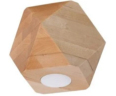 Sollux Lighting Lubinis šviestuvas WOODY 1 natūralaus medžio