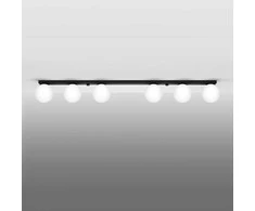 Sollux Lighting Lubinis šviestuvas YOLI 6 juodas